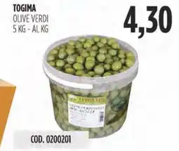 Carico Cash & Carry Togima olive verdi offerta