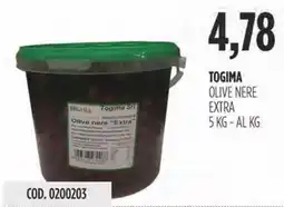 Carico Cash & Carry Togima olive nere extra offerta