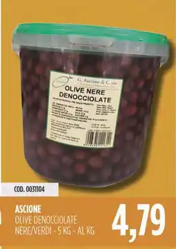 Carico Cash & Carry Ascione olive denocciolate nere/verdi offerta