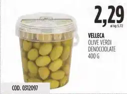 Carico Cash & Carry Velleca olive verdi denocciolate offerta