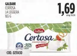 Carico Cash & Carry Galbani certosa la leggera offerta