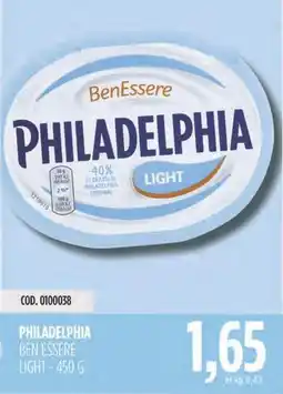 Carico Cash & Carry Philadelphia ben essere light offerta