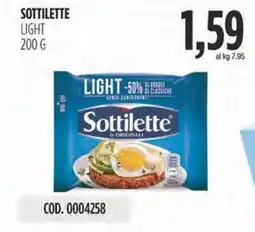 Carico Cash & Carry Sottilette light light offerta