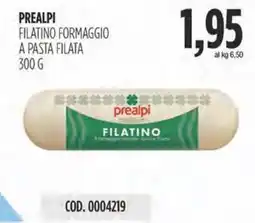 Carico Cash & Carry Prealpi filatino formaggio a pasta filata offerta
