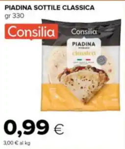 Tigre Piadina sottile classica Consilia offerta