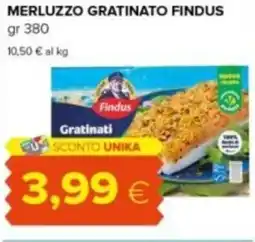 Tigre Merluzzo gratinato FINDUS offerta