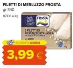 Tigre Filetti di merluzzo FROSTA offerta