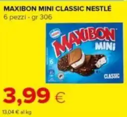 Tigre Maxibon mini classic NESTLÉ offerta
