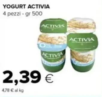 Tigre Yogurt ACTIVIA offerta