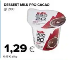 Tigre Dessert milk pro cacao offerta