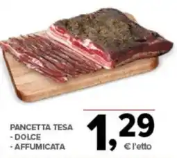 Todis Pancetta tesa - dolce - affumicata offerta