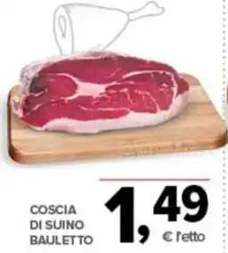 Todis Coscia di suino bauletto offerta