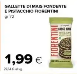 Tigre Gallette di mais fondente e pistacchio FIORENTINI offerta