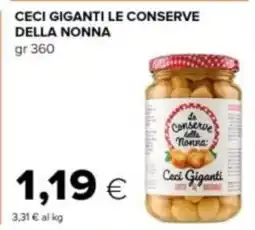 Tigre Ceci giganti le conserve DELLA NONNA offerta