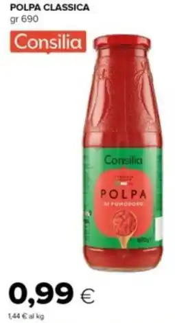 Tigre Polpa classica Consilia offerta