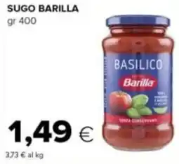 Tigre Sugo BARILLA offerta