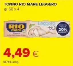 Tigre Tonno RIO MARE LEGGERO offerta
