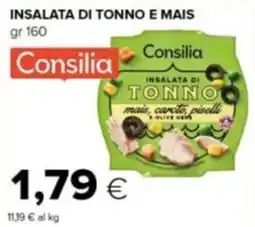 Tigre Insalata di tonno e mais Consilia offerta