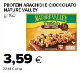 Tigre Protein arachidi e cioccolato NATURE VALLEY offerta