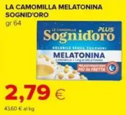 Tigre La camomilla melatonina SOGNID'ORO PLUS offerta