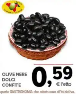 Todis Olive nere dolci confite offerta