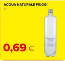 Tigre Acqua naturale FIUGGI offerta