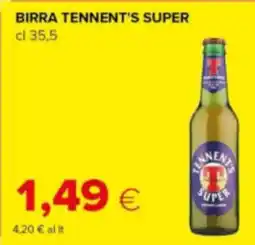 Tigre Birra tennent's super offerta