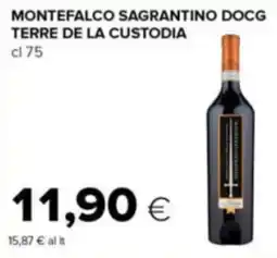 Tigre Montefalco sagrantino docg TERRE DE LA CUSTODIA offerta