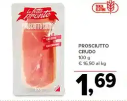 Todis Prosciutto crudo offerta