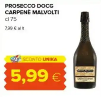 Tigre Prosecco docg carpenè MALVOLTI offerta