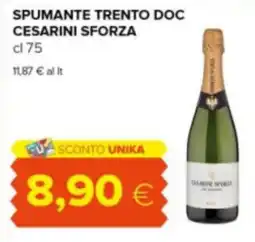 Tigre Spumante trento doc offerta