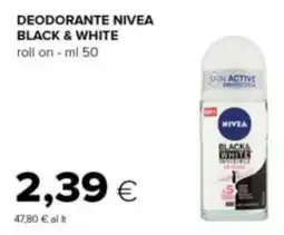 Tigre Deodorante nivea BLACK & WHITE offerta
