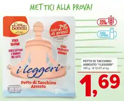 Todis Petto di tacchino arrosto "ileggeri" offerta