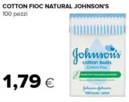 Tigre Cotton fioc natural JOHNSON'S offerta