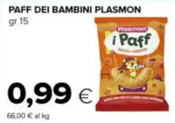 Tigre Paff dei bambini PLASMON offerta