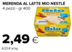 Tigre Merenda al latte mio NESTLÉ offerta