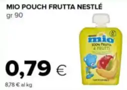 Tigre Mio pouch frutta NESTLÉ offerta