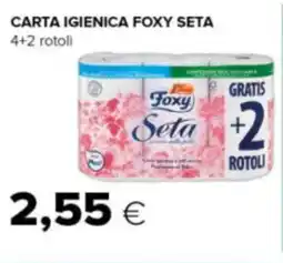 Tigre Carta igienica foxy seta offerta