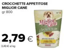 Tigre Crocchette appetitose MIGLIOR CANE offerta