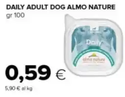 Tigre Daily adult dog almo nature offerta
