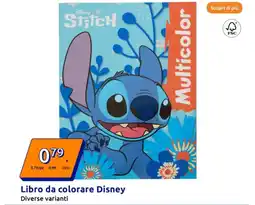 Action Libro da colorare Disney offerta