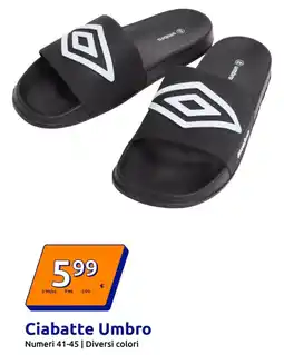 Action Ciabatte Umbro offerta