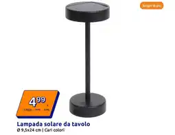Action Lampada solare da tavolo offerta