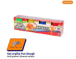 Action Set argilla Fun Dough offerta