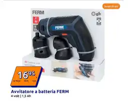 Action Avvitatore a batteria FERM offerta