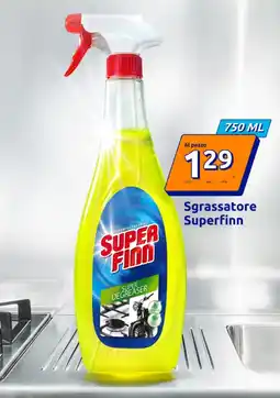 Action Sgrassatore Superfinn offerta