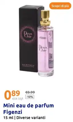 Action Mini eau de parfum Figenzi offerta