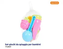 Action Set giochi da spiaggia per bambini offerta