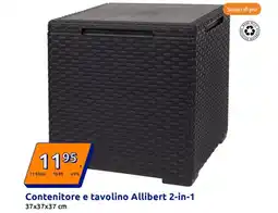 Action Contenitore e tavolino Allibert 2-in-1 offerta