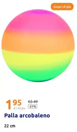 Action Palla arcobaleno offerta